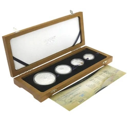 Zestaw 4 monet Peace Park - "Greater Mapungubwe" Srebro 2012 Proof