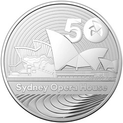 RAM: 50th Anniversary of the Sydney Opera House 1 uncja Srebra 2023 