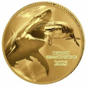 Congo: Prehistoric Life - Megalodon 0.5 grama Złota 2025