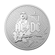 AC/DC 1 uncja Srebra 2023 Frosted Coin