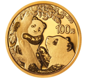 Chińska Panda 8 gramów Złota 2021