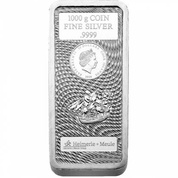 Cook Islands: Sztabko-moneta 1000 gramów Srebra 2020 Heimerle Meule