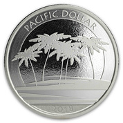Fiji: Pacific Dollar 1 uncja Srebra 2018
