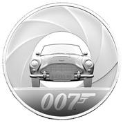 James Bond 007 10 uncji Srebra 2021 Proof Special Issue