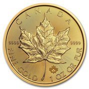 Kanadyjski Liść Klonowy 1 uncja Złota Różne roczniki