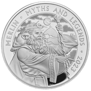 Myths & Legends: Merlin 1 uncja Srebra 2023 Proof
