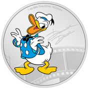 Niue: Disney Mickey & Friends - Donald Duck kolorowany 1 uncja Srebra 2023 Proof
