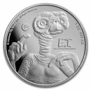 Niue: E.T. - 40. rocznica filmu 1 uncja Srebra 2022