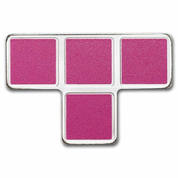 Niue: Tetris -T-Tetrimino Block kolorowany 1 uncja Srebra 2023