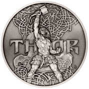 Niue: Universal Gods - Thor 5 uncji Srebro 2022 