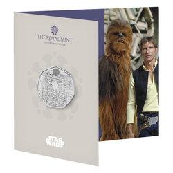 Star Wars: Han Solo and Chewbacca 50p Miedzionikiel 2023