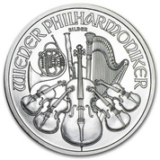 Wiedeński Filharmonik 1 uncja Srebra 2011